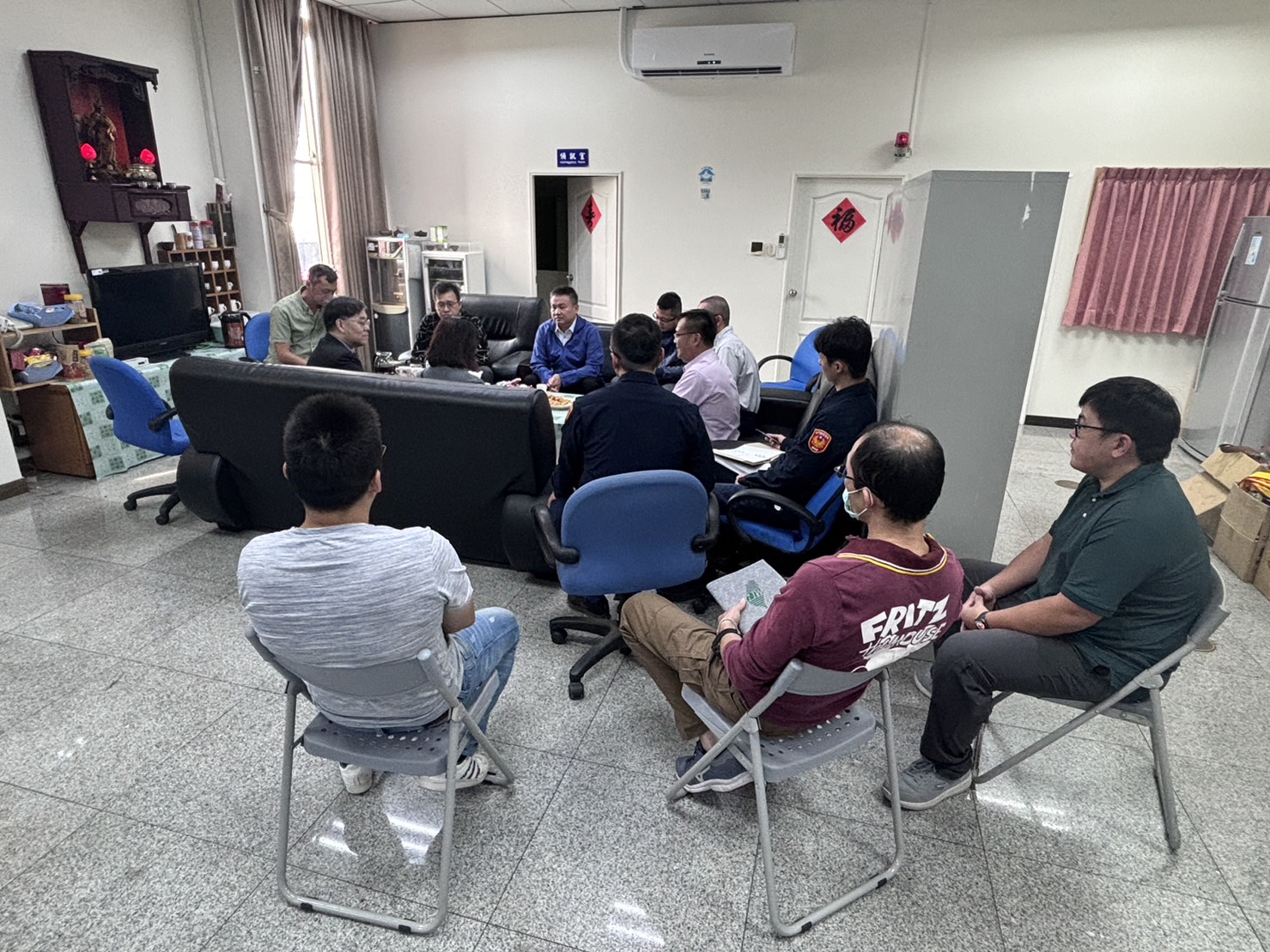 1121115日金湖分局選舉督導座談