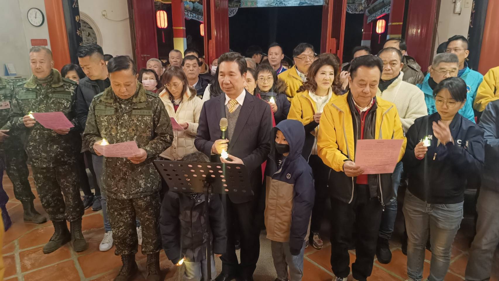 龍年除夕夜海印寺點燈祈福  議長福袋最夯