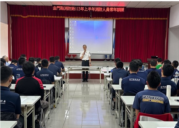 照片1消防局辦理常年訓練_強化專業技能不忘攜手倡廉