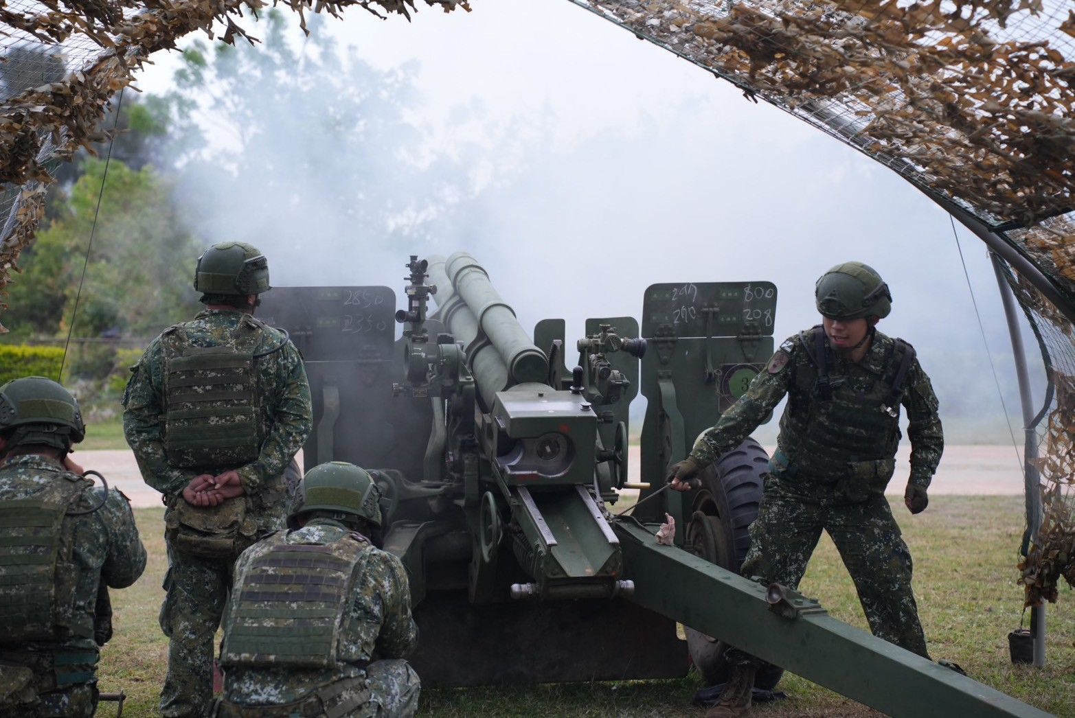金門太武操演  武器實彈射擊驗證外島防衛作戰能力