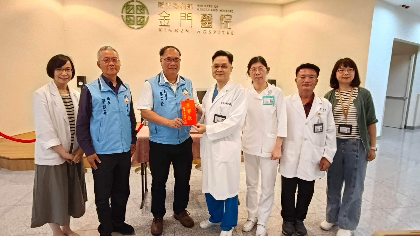 端節將至金門縣府慰問軍方、海巡及醫院 端節將至金門縣府慰問軍方、海巡及醫院