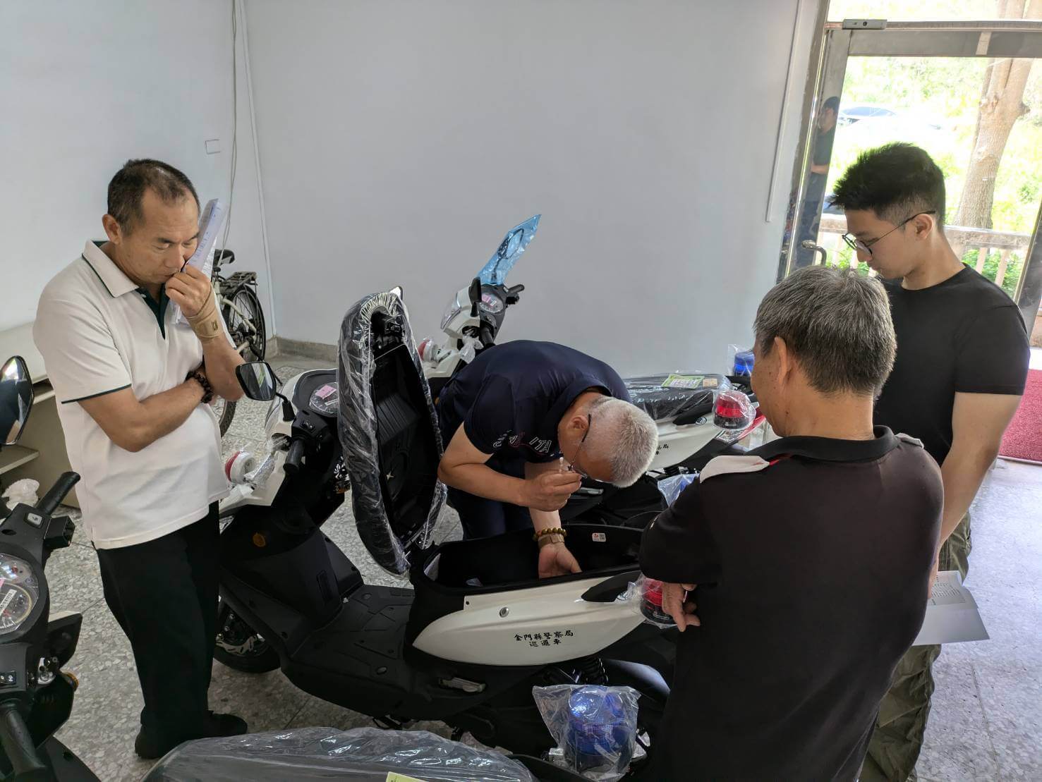 裝備再升級 —金警新購22部警用機車 投入治安維護 裝備再升級 —金警新購22部警用機車 投入治安維護