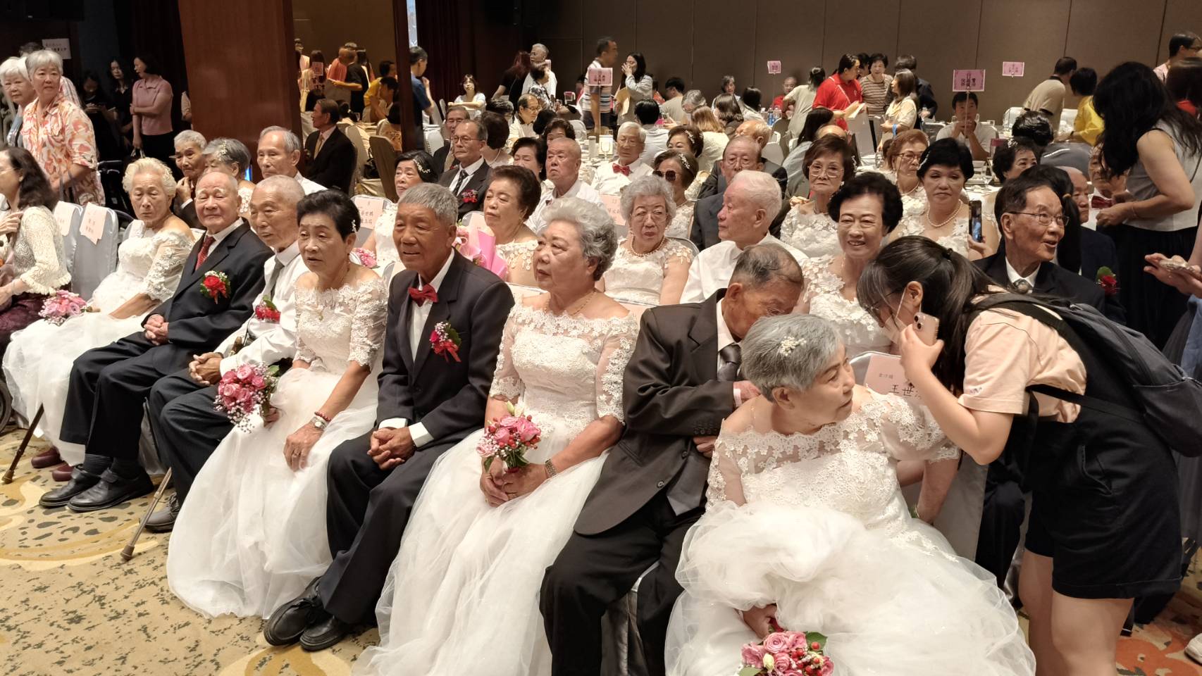 良緣相守·幸福牽手 金門慶祝67對金鑽婚 良緣相守·幸福牽手 金門慶祝67對金鑽婚