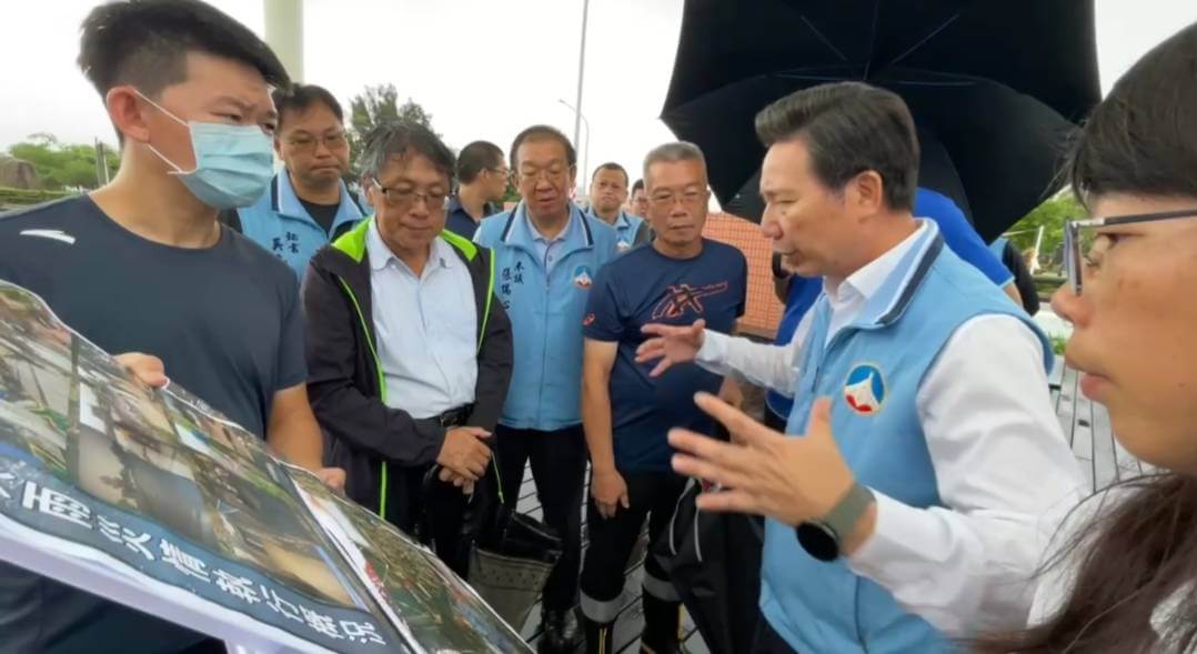 強降雨導致多處積淹水 金門縣政府啟動改善行動 強降雨導致多處積淹水 金門縣政府啟動改善行動