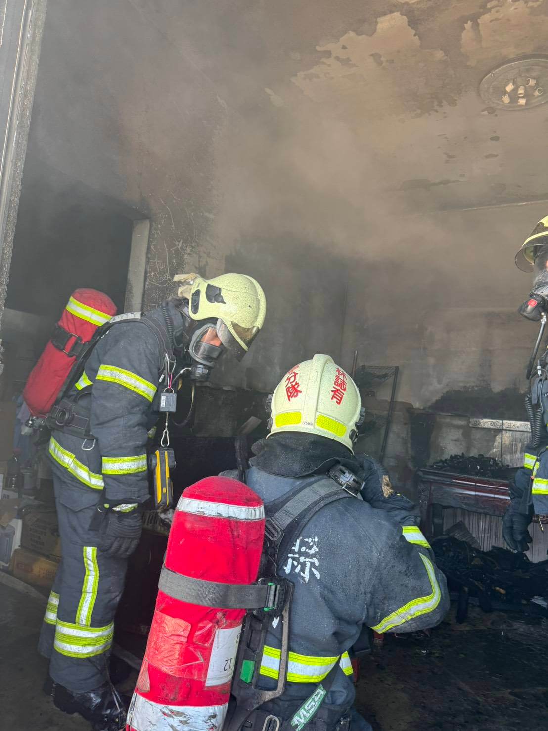金城鎮住宅佛堂起火,警報器發揮功效 無人傷亡 金城鎮住宅佛堂起火,警報器發揮功效 無人傷亡