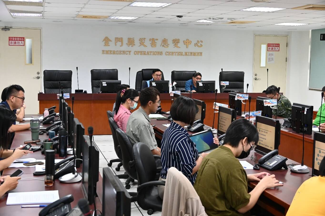 跨海合作強化防災韌性 金門縣與新北市攜手辦理跨縣市支援推演
