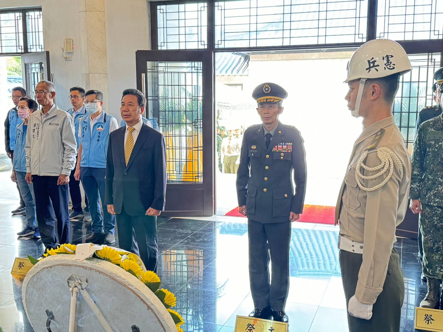 「古寧頭戰役76週年紀念活動」緬懷當年參戰官兵忠勇衛國的精神 「古寧頭戰役76週年紀念活動」緬懷當年參戰官兵忠勇衛國的精神