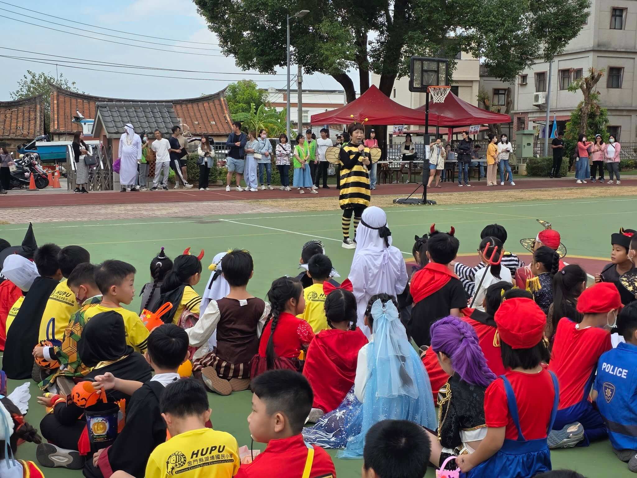 金門湖埔國小歡慶建校107週年校慶暨萬聖節變裝遊行