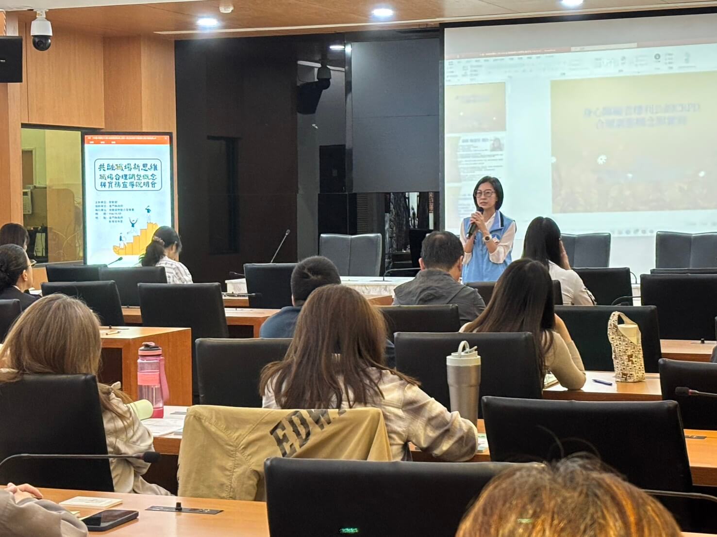 金門縣府與勞動部宣導「職場合理調整」護身障者權益