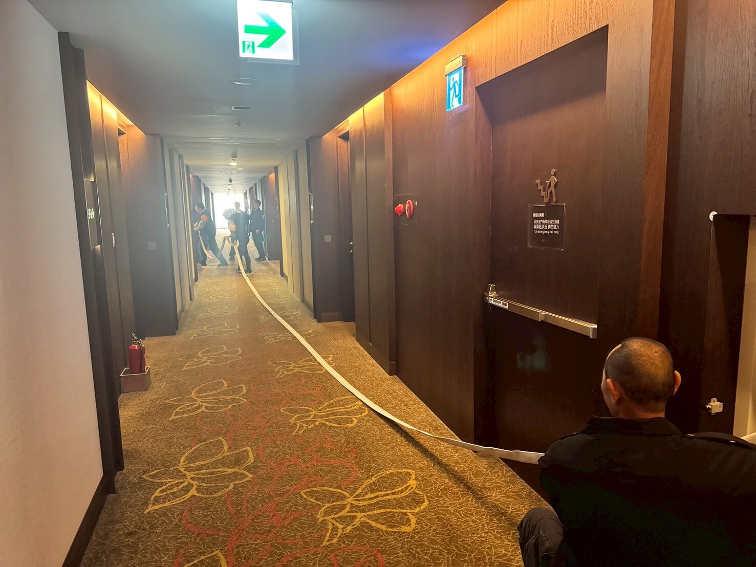 金湖飯店消防實戰驗證　展現「分秒必爭」的守護決心