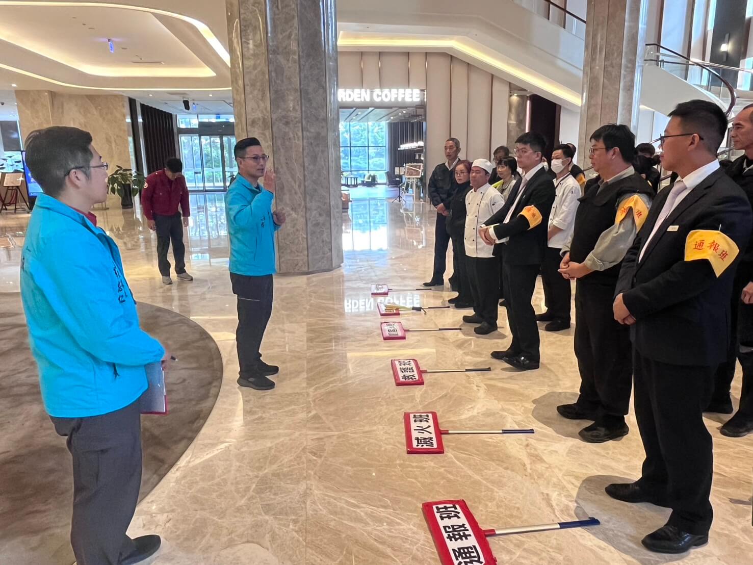 金湖飯店消防實戰驗證　展現「分秒必爭」的守護決心