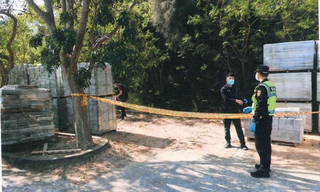 金門太武山停車場!聞腐味見男屍 工人嚇壞報警 金門太武山停車場!聞腐味見男屍 工人嚇壞報警