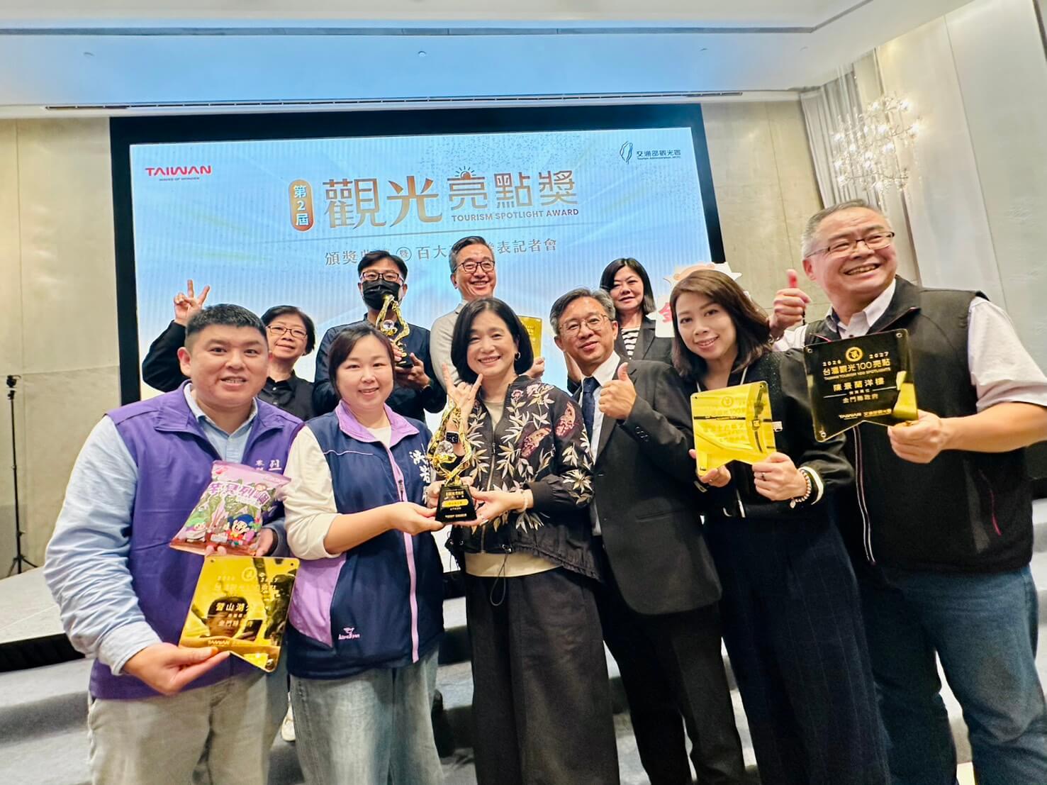 觀光署揭曉觀光亮點獎 金門觀光再創佳績「經武酒窖」奪「十大亮點獎」殊榮 三大景點榮獲「最佳人氣獎」
