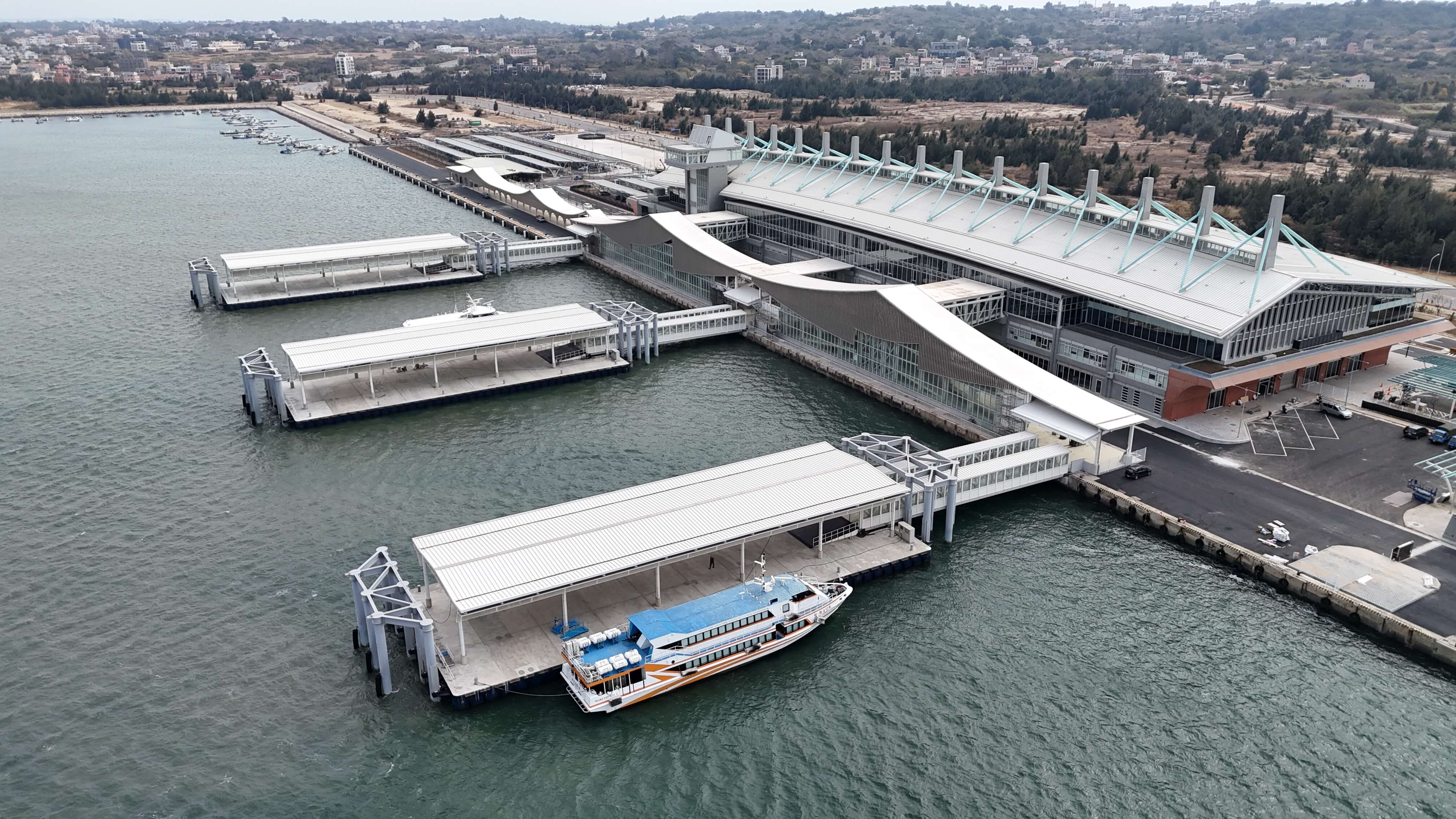 金門縣港務處「水頭港大型旅客服務中心新建工程」榮獲公共工程金質獎　 再獲專業評審肯定