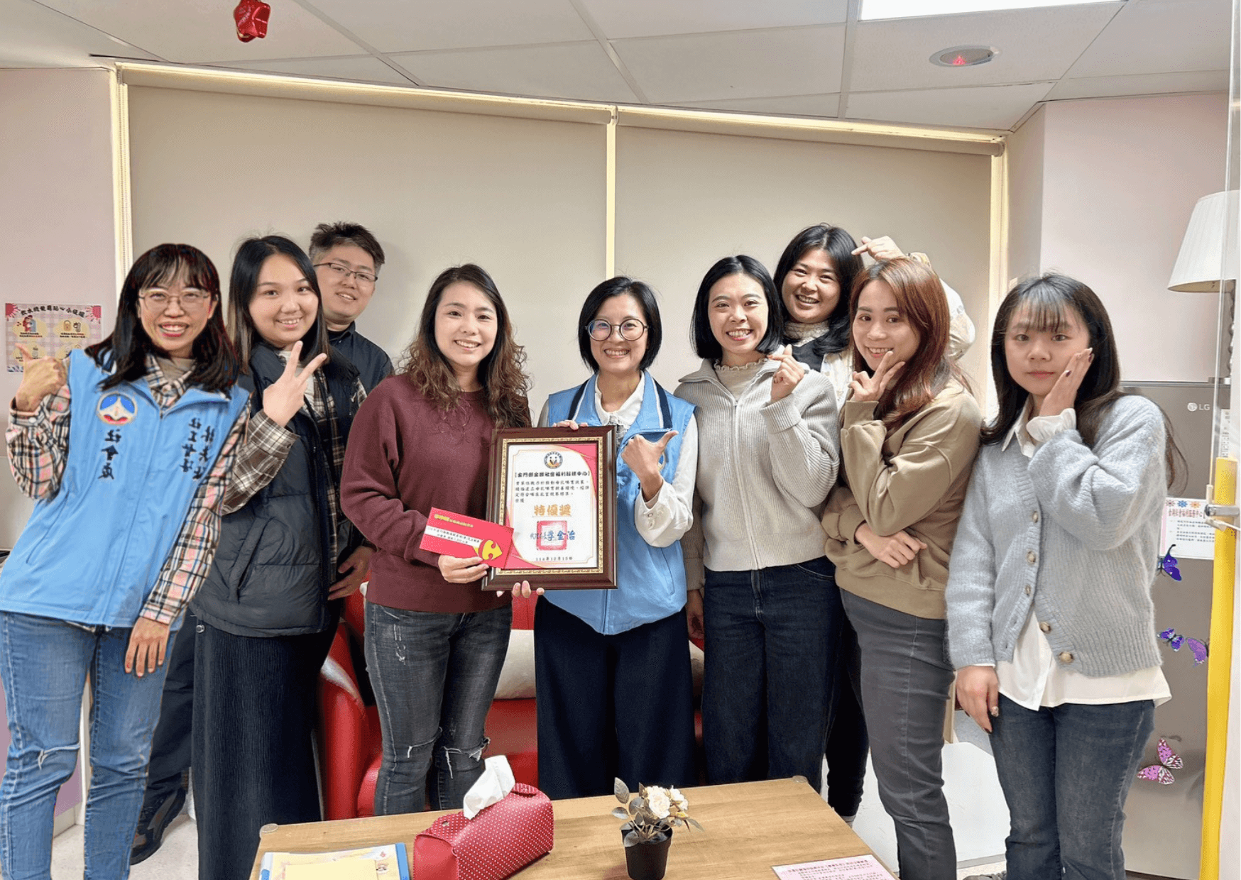 金湖社福中心職場哺集乳室連續3年榮獲特優獎 打造友善溫馨哺育環境獲肯定 金湖社福中心職場哺集乳室連續3年榮獲特優獎 打造友善溫馨哺育環境獲肯定