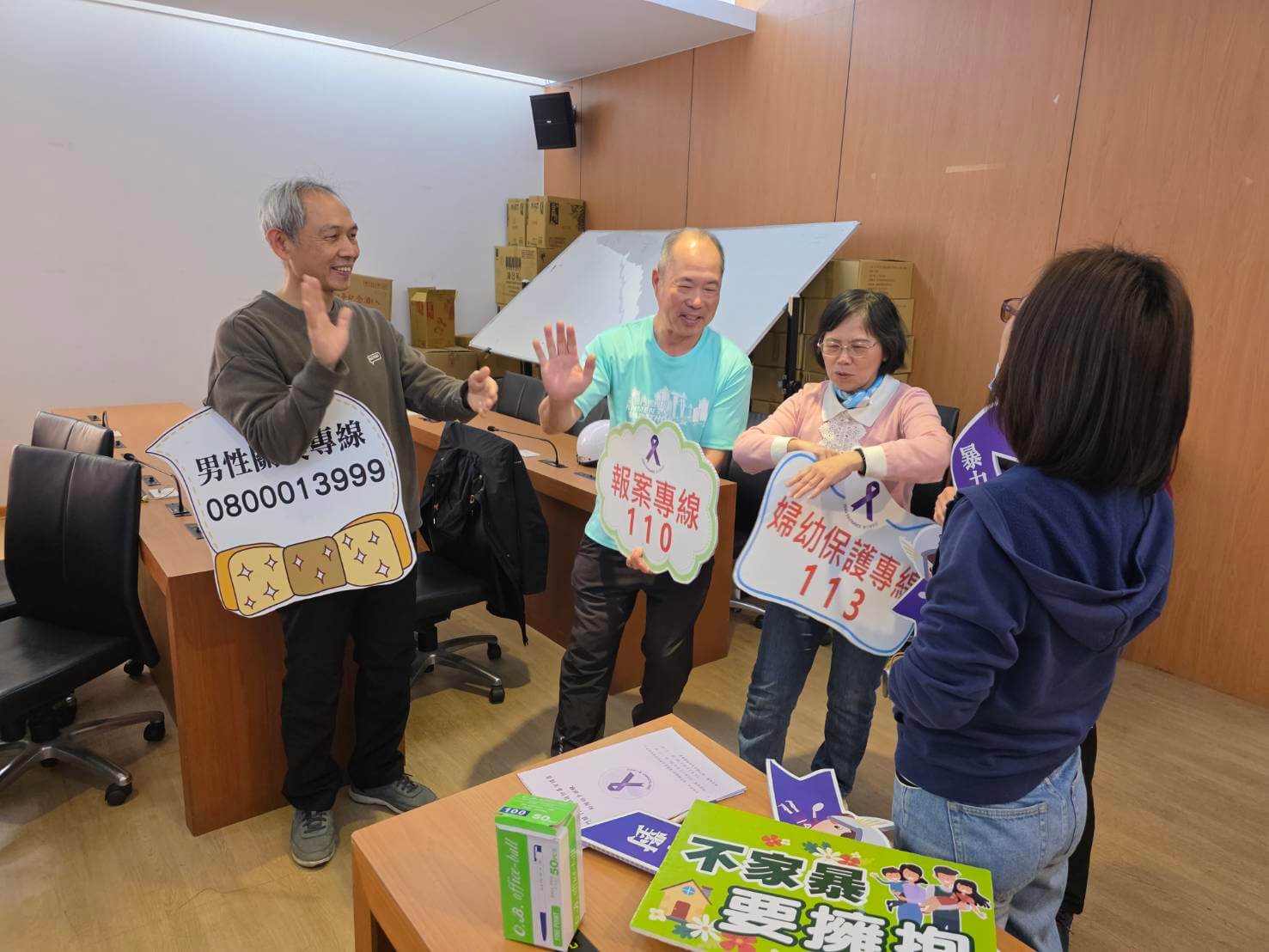 持續強化社區防暴力量 金門培訓宣講員打造零暴力環境 持續強化社區防暴力量 金門培訓宣講員打造零暴力環境