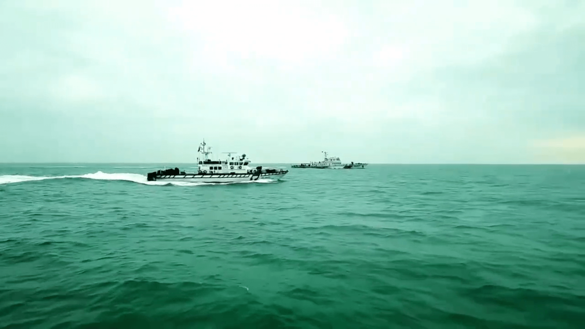 中國海警一週三度侵擾金門水域，海巡全程掌握並強勢驅離