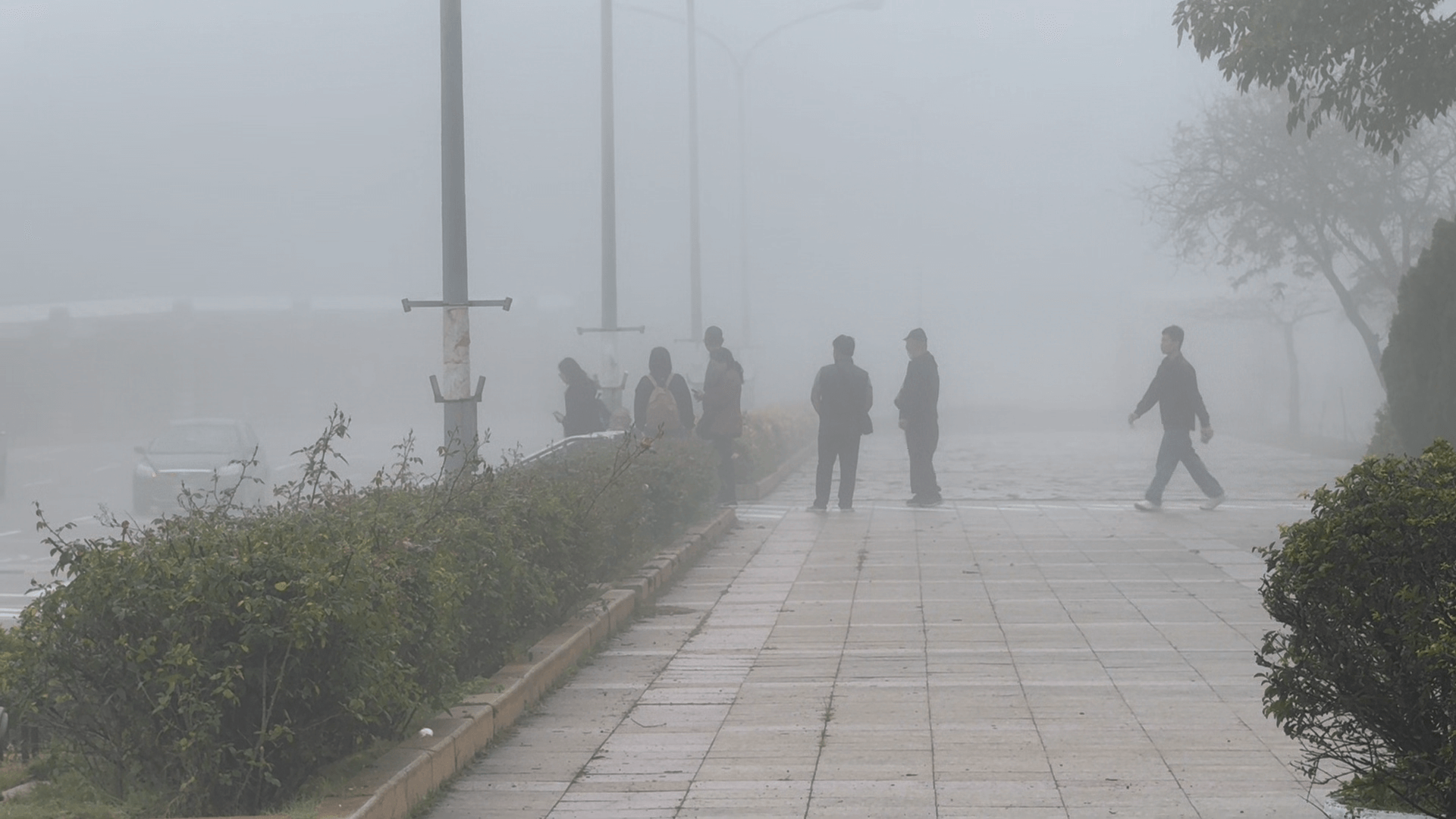 濃霧壟罩金門能見度僅約400公尺　尚義機場航班一日兩度停飛旅客滯留