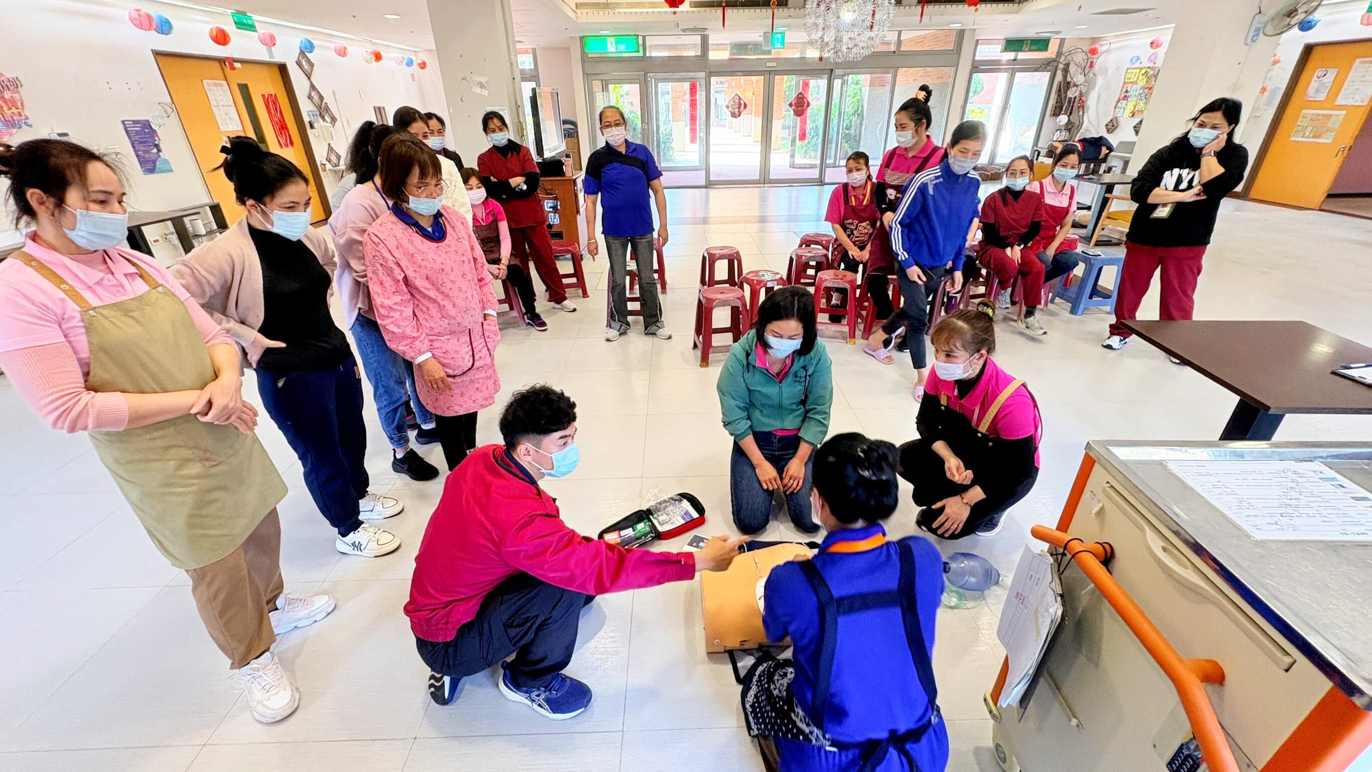 消防局攜手社會處強化第一線應變能力 提升長照機構急救韌性