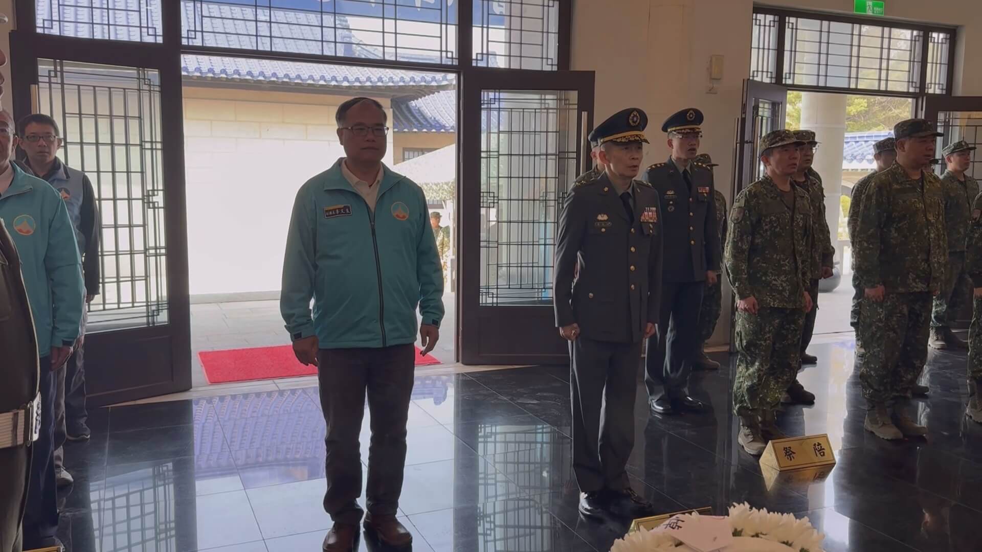 太武山忠烈祠春祭登場 金門軍民同祭英靈場面莊嚴肅穆 太武山忠烈祠春祭登場 金門軍民同祭英靈場面莊嚴肅穆
