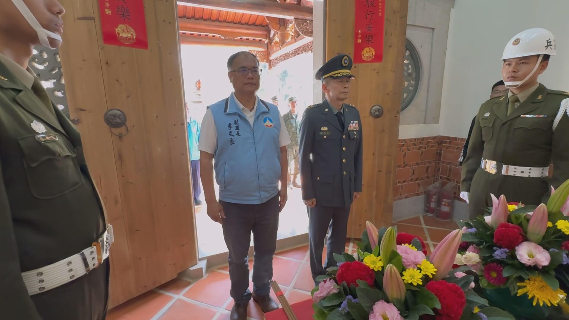 萬聖祠追思先靈 縣府、金防部春祭古寧頭戰役陣公亡將士 萬聖祠追思先靈 縣府、金防部春祭古寧頭戰役陣公亡將士