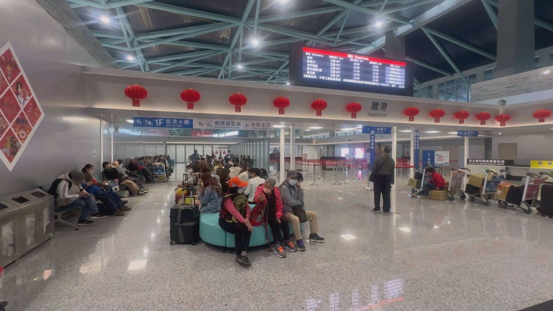 金門濃霧擾海空交通!小三通一早停航 金門濃霧擾海空交通!小三通一早停航