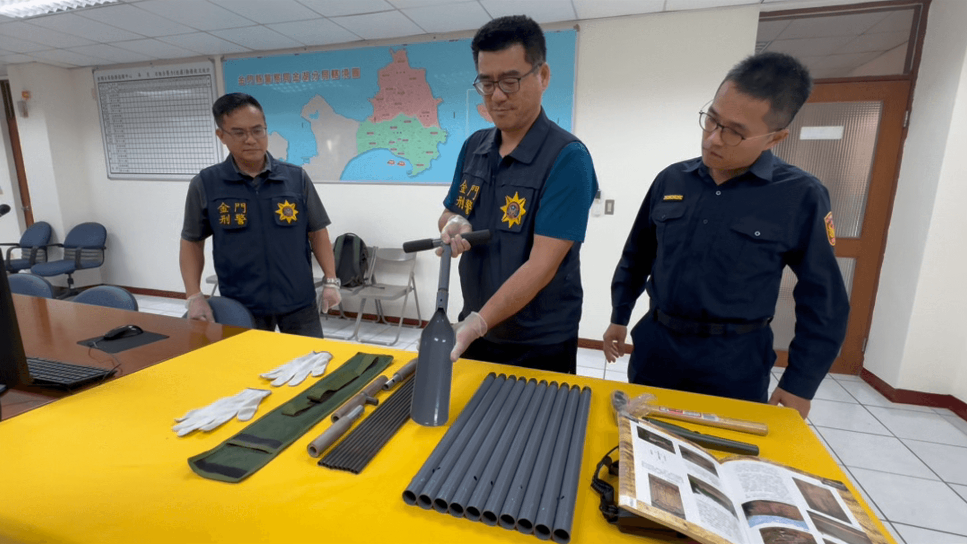 623年縣定古蹟「陳顯墓」遭盜掘　金門警跨海追緝迅速破案