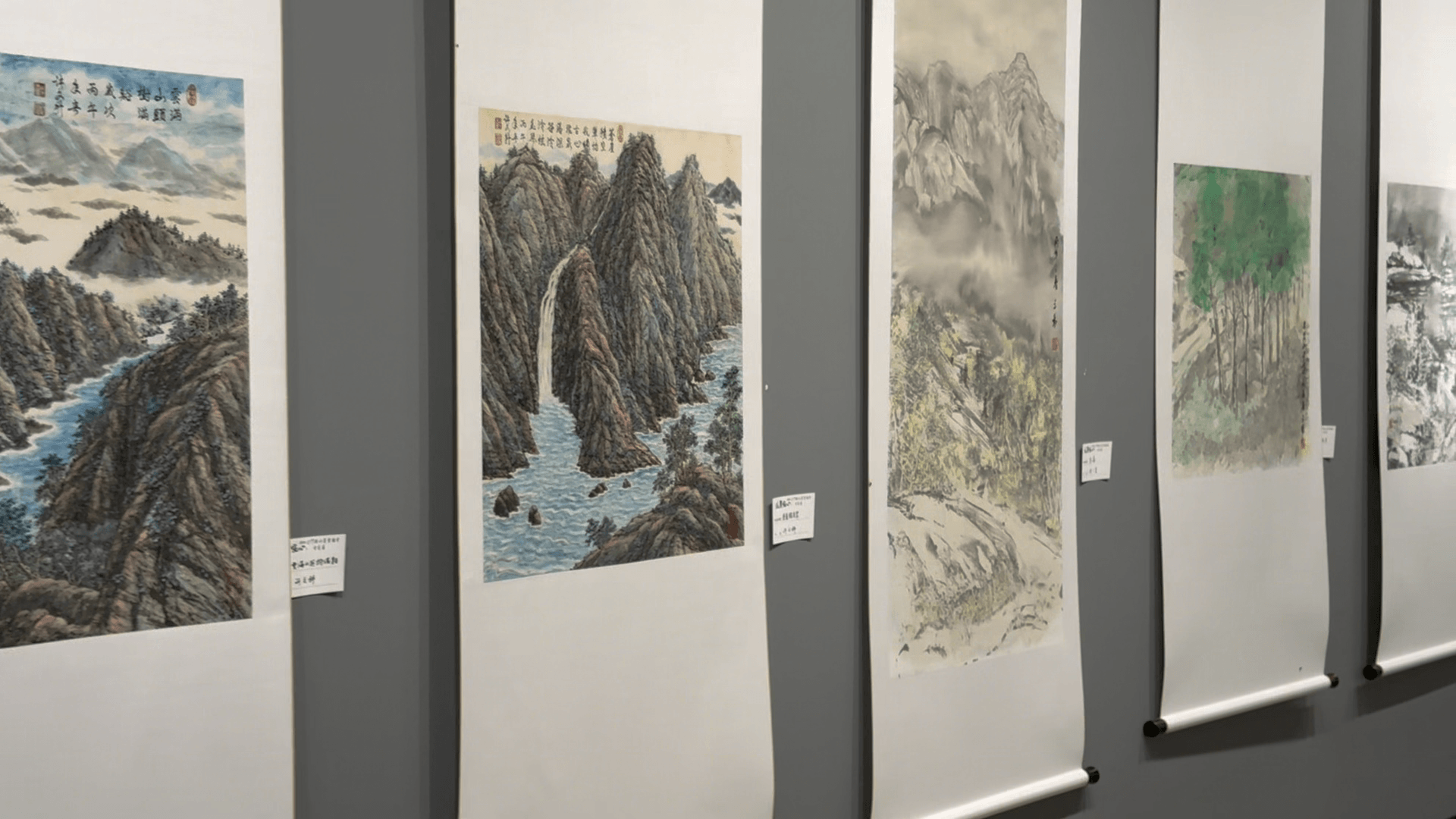 「水墨娛心」會員聯展登場 筆墨傳情展現東方藝術之美 「水墨娛心」會員聯展登場 筆墨傳情展現東方藝術之美