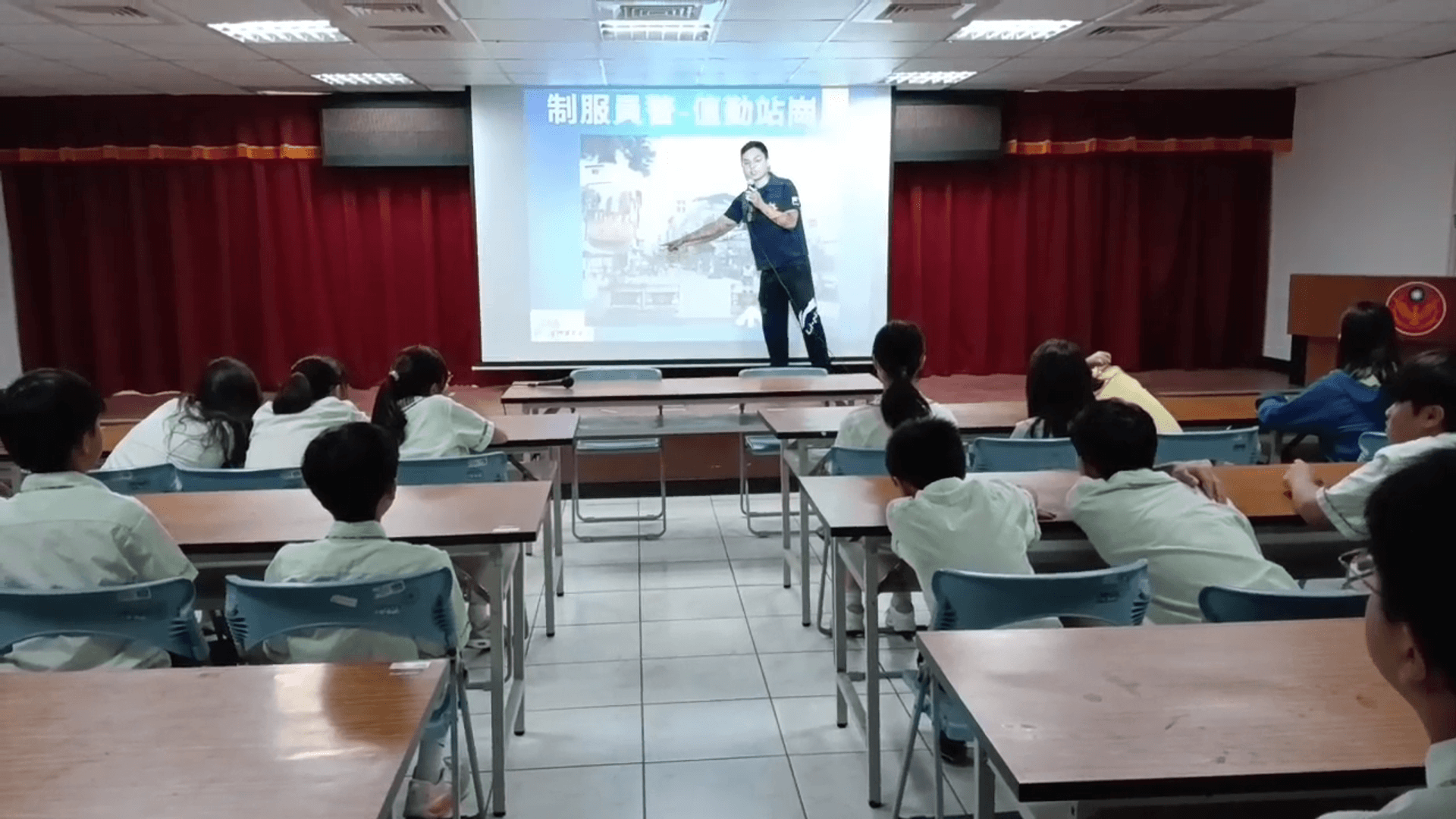 國中生走進分局　互動參訪啟發職涯探索　深化法治觀念