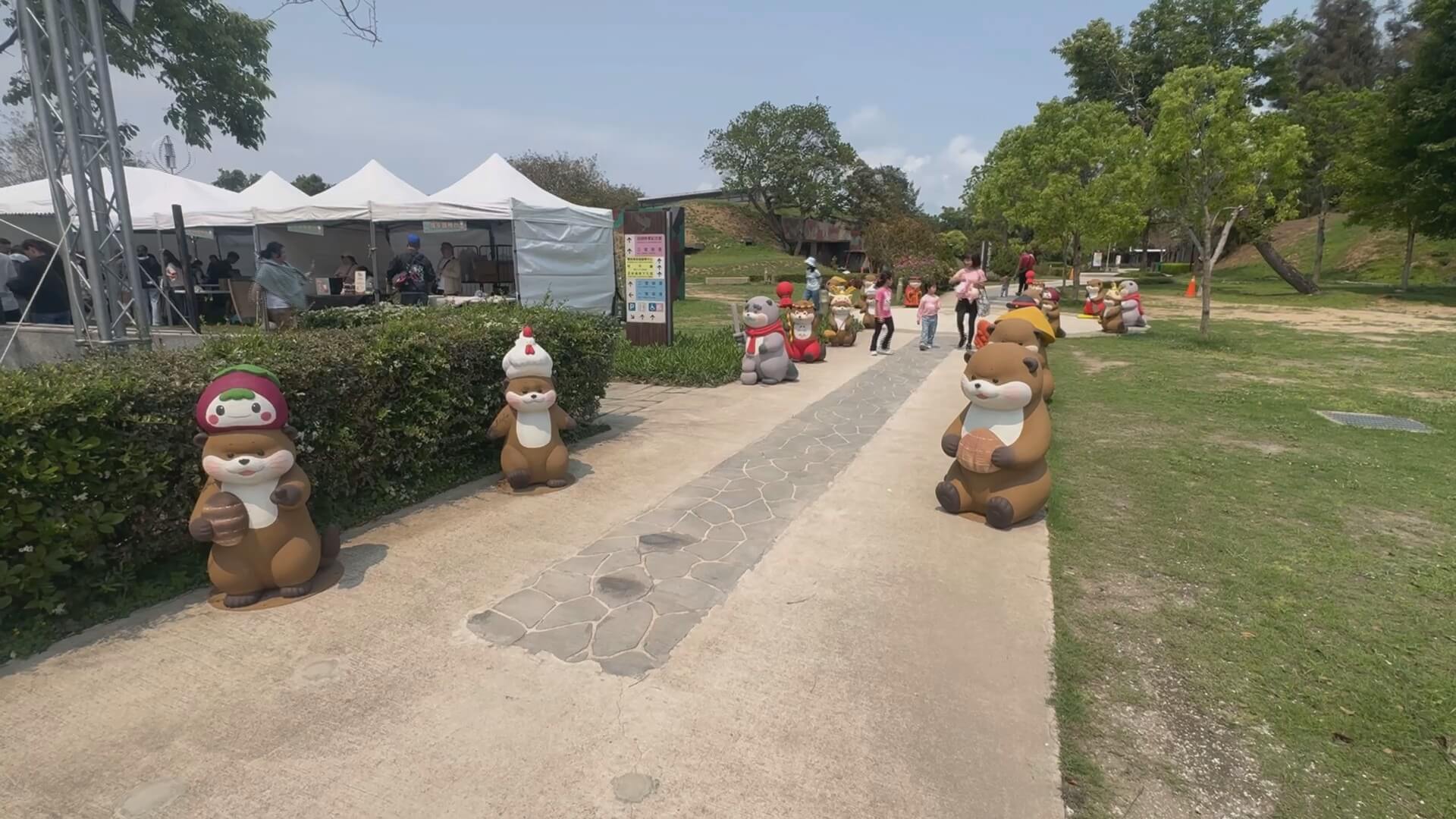 觀光新活力 水獺阿特快閃計畫點亮金寧 觀光新活力 水獺阿特快閃計畫點亮金寧