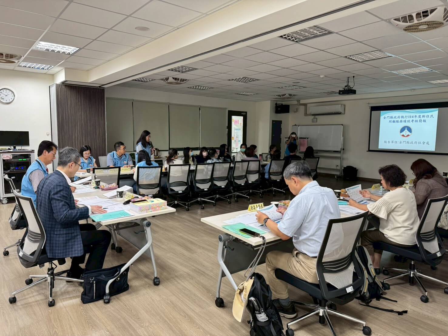 114年度新住民照顧服務績效實地考核 中央評核小組蒞金指導 114年度新住民照顧服務績效實地考核 中央評核小組蒞金指導