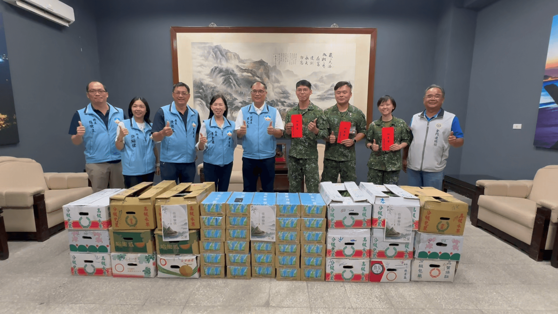 端節前夕慰勞國軍官兵 縣府感謝守護金門辛勞付出 端節前夕慰勞國軍官兵 縣府感謝守護金門辛勞付出