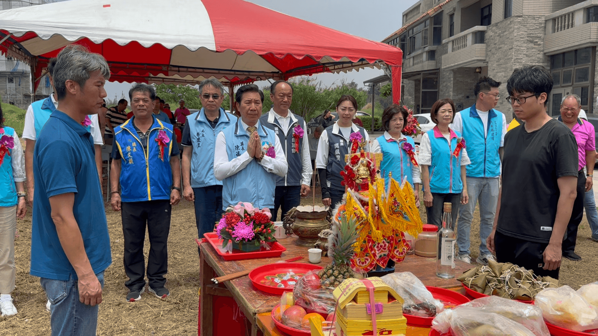 新塘多功能服務館動土 料羅社區建設邁向新里程碑 新塘多功能服務館動土 料羅社區建設邁向新里程碑