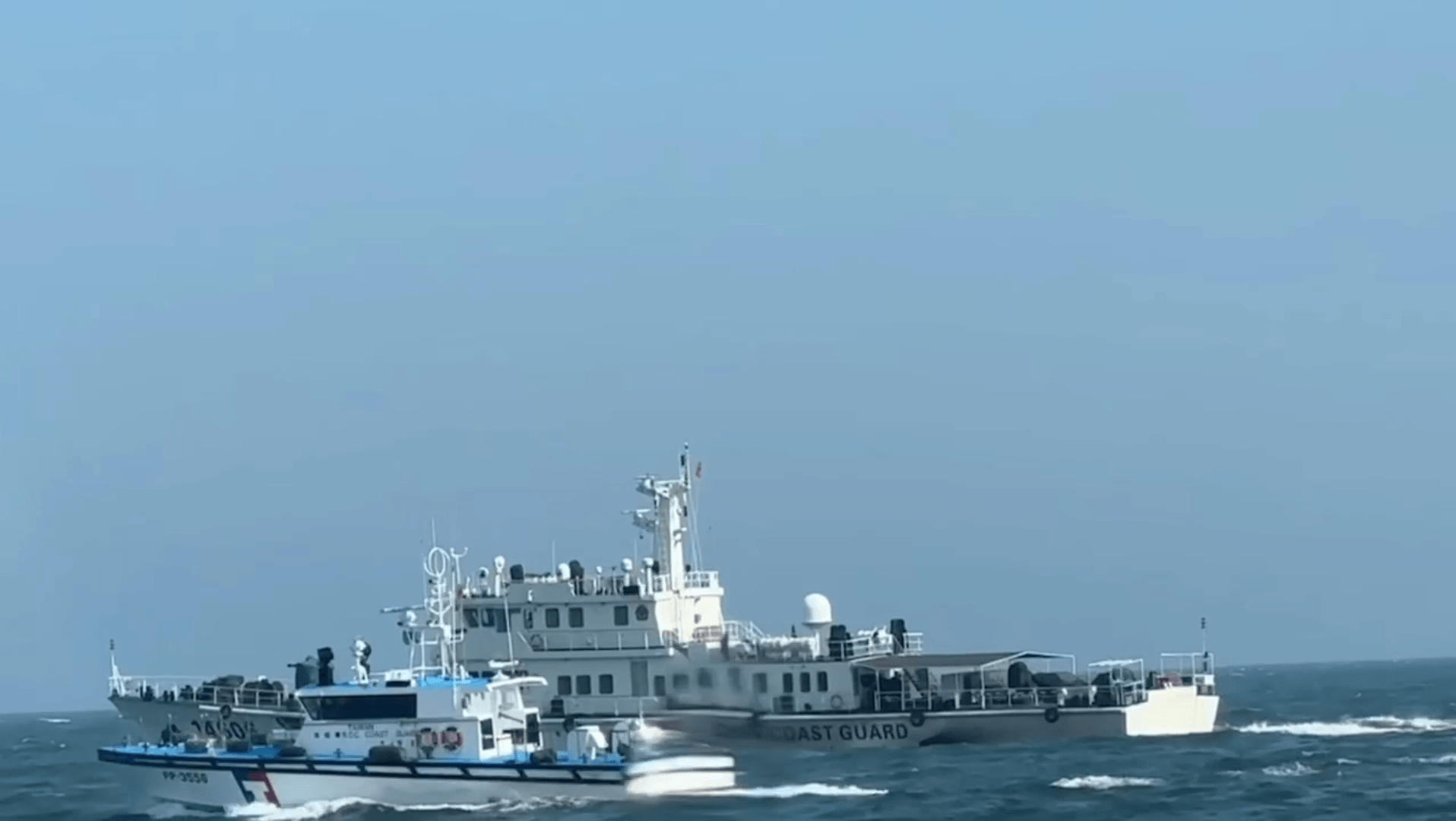中國海警船再闖金門限制水域 海巡強勢對峙全數驅離