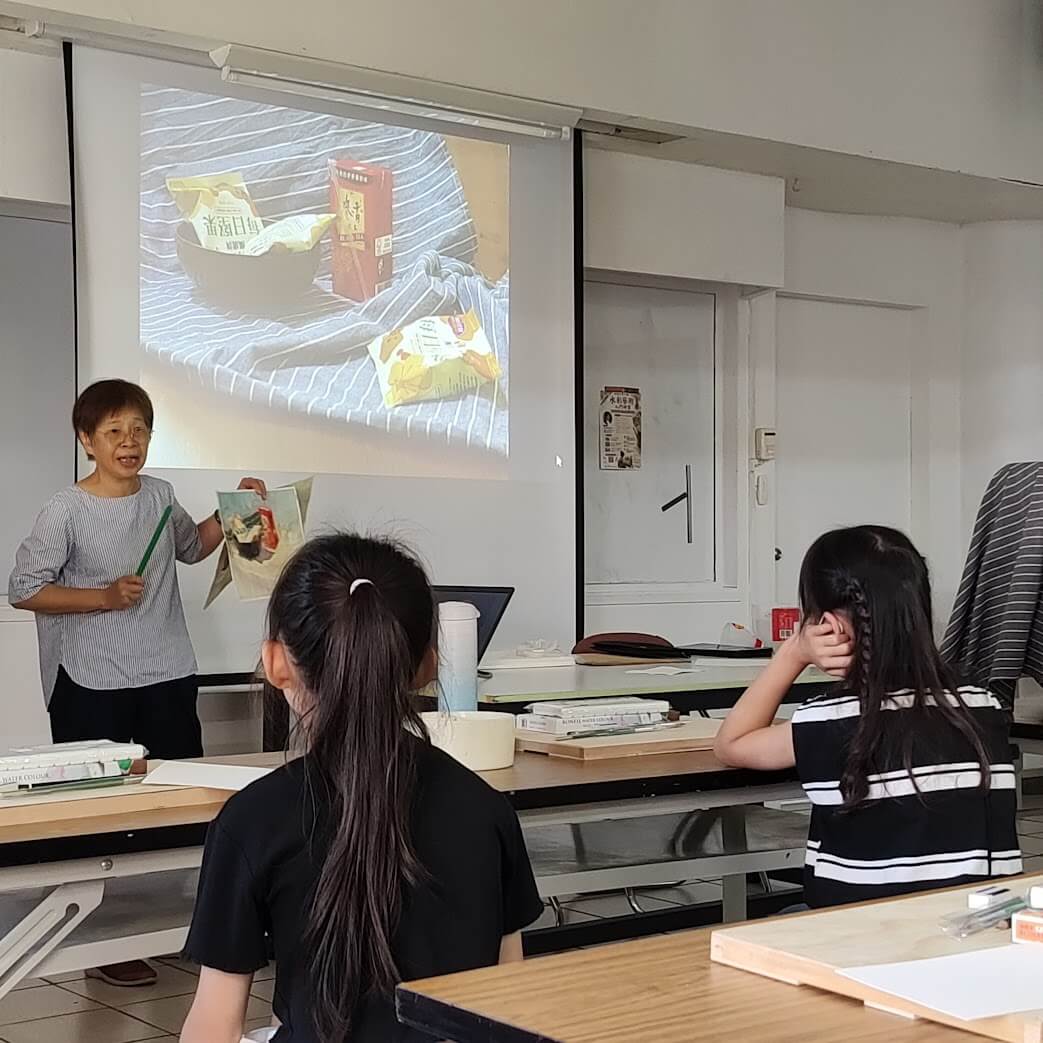 胡璉美學沙龍水彩研習開課 近百人報名、15名學員展開藝術旅程 胡璉美學沙龍水彩研習開課 近百人報名、15名學員展開藝術旅程