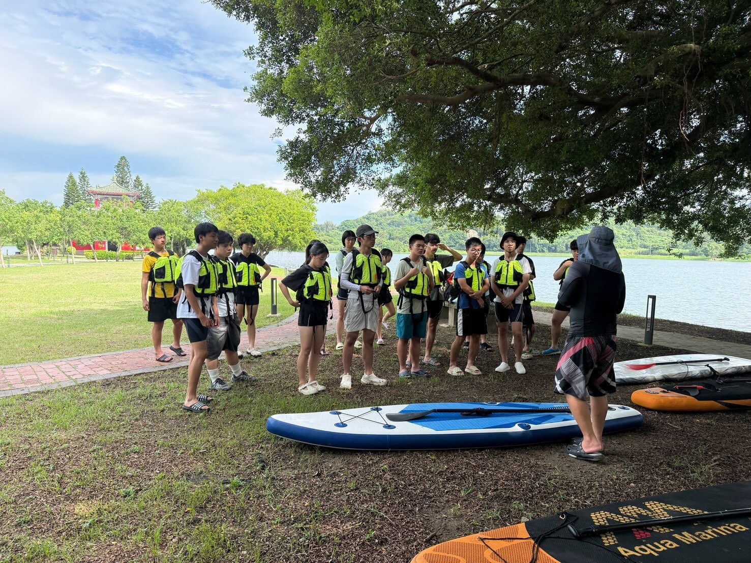 暑期少年進化營走進古崗湖 水域體驗培養安全與探索力 暑期少年進化營走進古崗湖 水域體驗培養安全與探索力