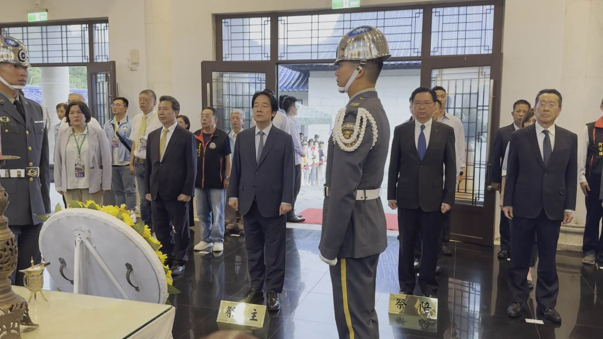 八二三戰役勝利68週年 賴清德:臺澎金馬寸土不讓 八二三戰役勝利68週年 賴清德:臺澎金馬寸土不讓