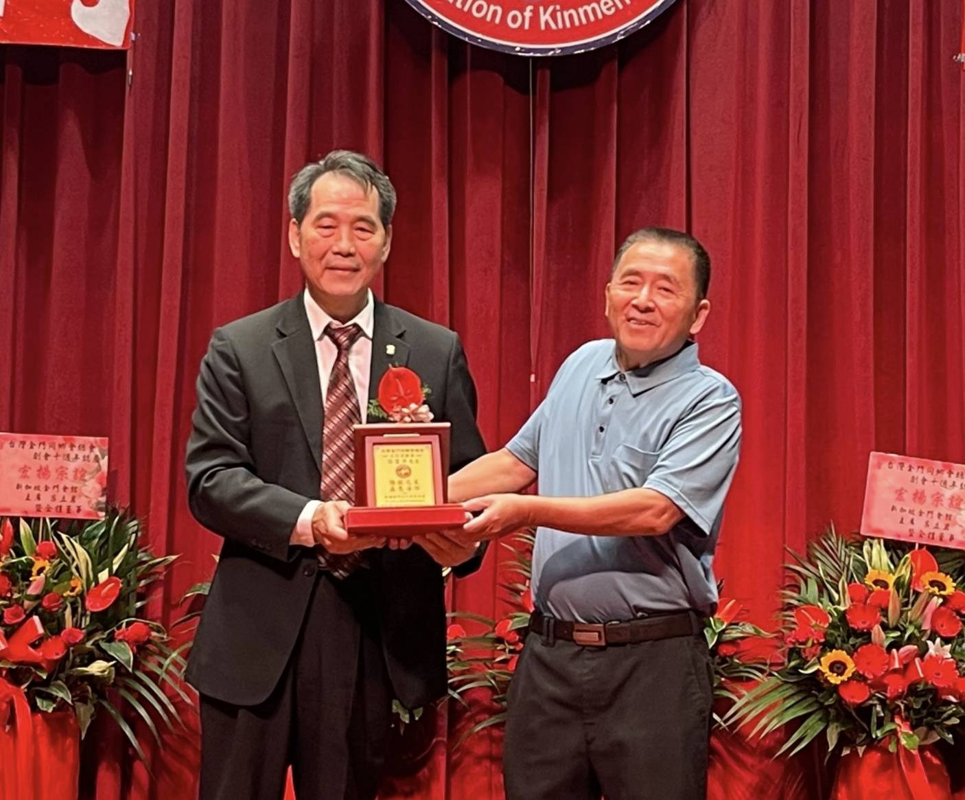 張雲萍獲文化貢獻獎 自費創作逾400首金門歌曲無償授權 張雲萍獲文化貢獻獎 自費創作逾400首金門歌曲無償授權