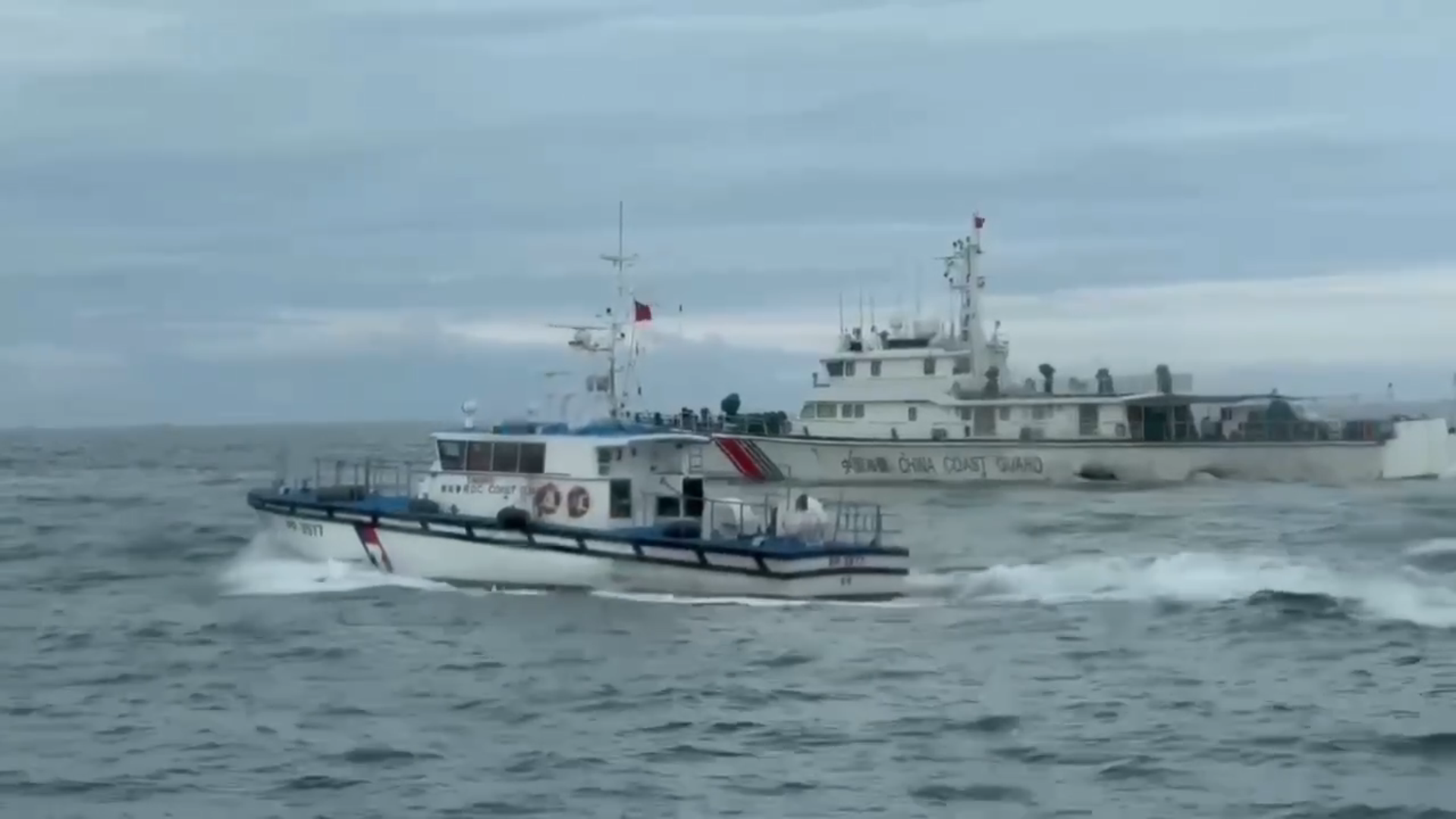 中國海警擾金門海巡批認知作戰 中國海警擾金門海巡批認知作戰