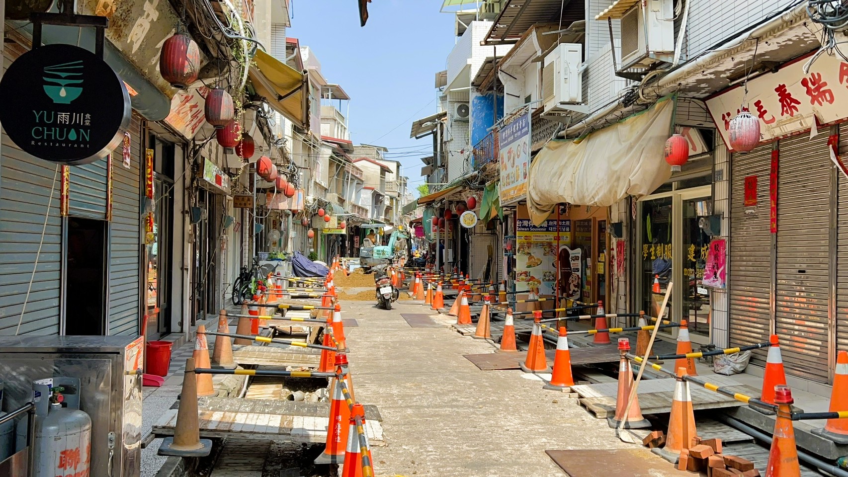莒光路老街道路改善 地下管線更新提升環境品質 莒光路老街道路改善 地下管線更新提升環境品質