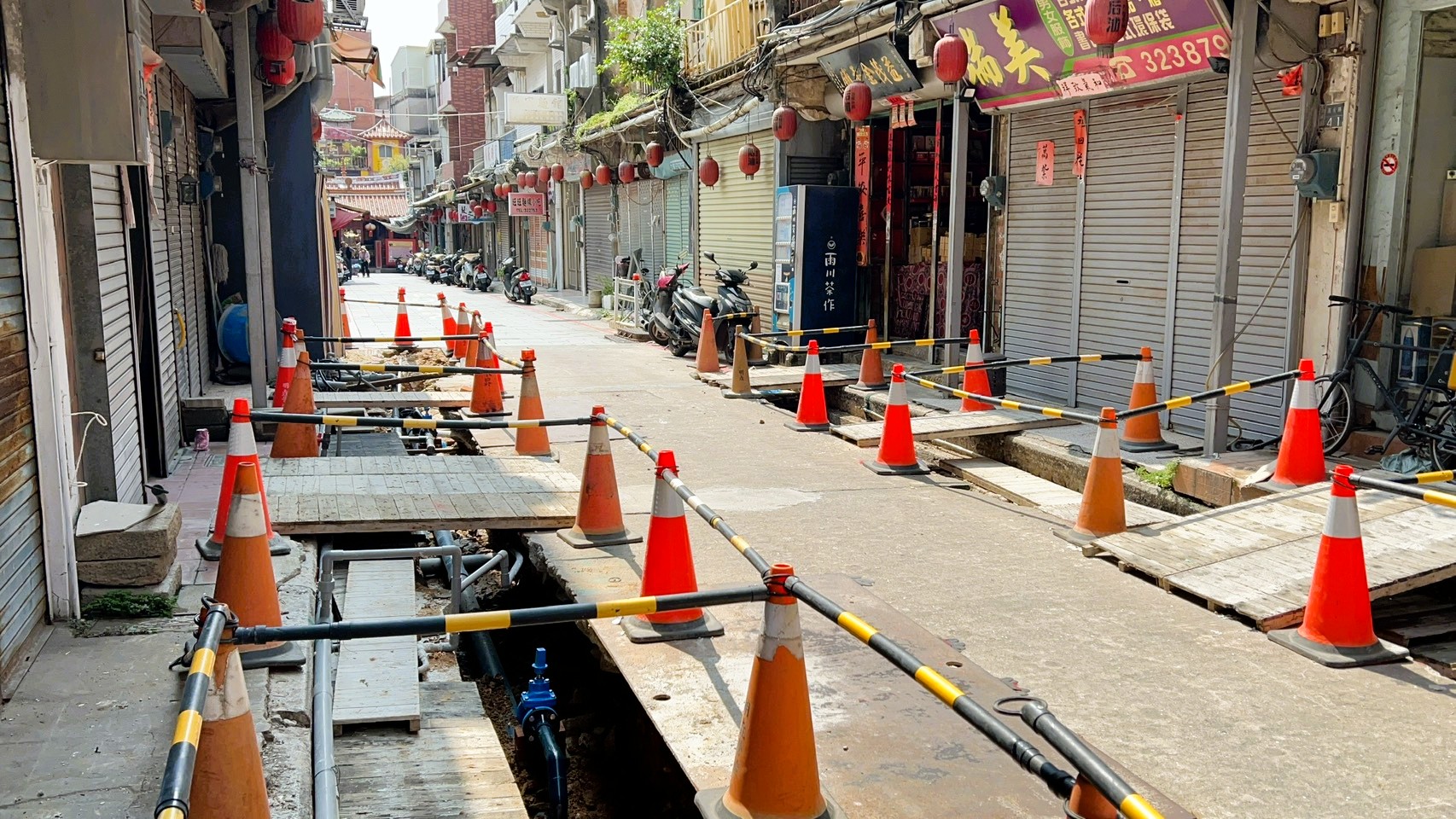 莒光路老街道路改善 地下管線更新提升環境品質 莒光路老街道路改善 地下管線更新提升環境品質