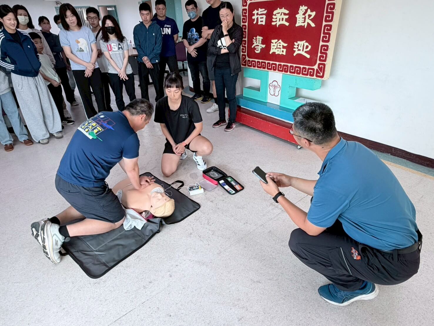 衛生局推廣CPR+AED急救訓練 10月3日金大開課 免費課程邀民眾踴躍報名 衛生局推廣CPR+AED急救訓練 10月3日金大開課 免費課程邀民眾踴躍報名