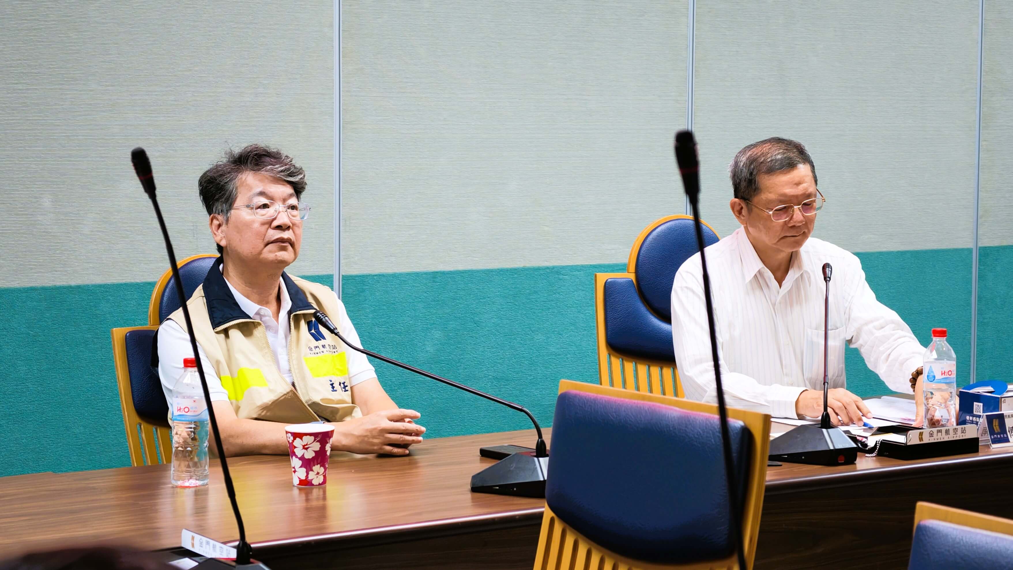 金門航空站辦防災演習 強化空運安全 金門航空站辦防災演習 強化空運安全