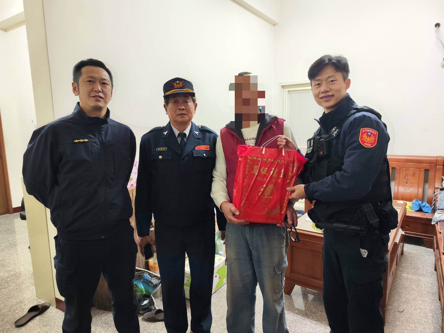 烈嶼暖警所長李建霖