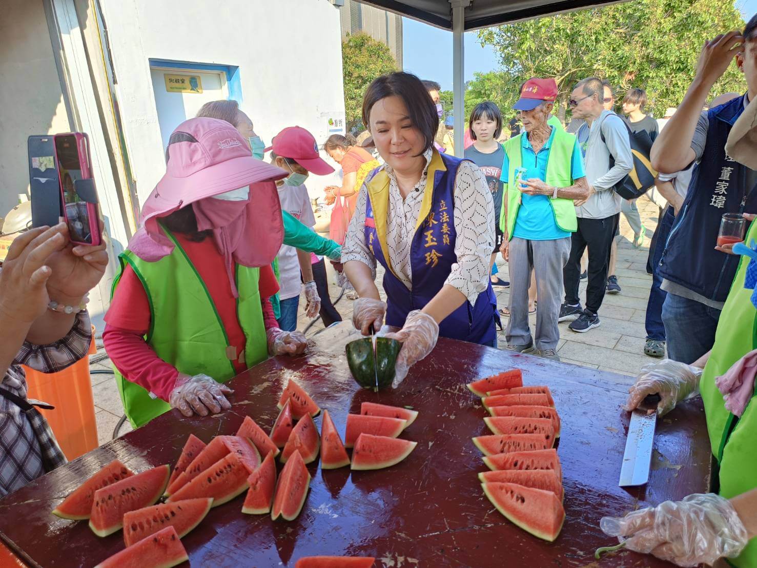 睽違5年新前墩西瓜節登場 2000人現場嚐鮮西瓜