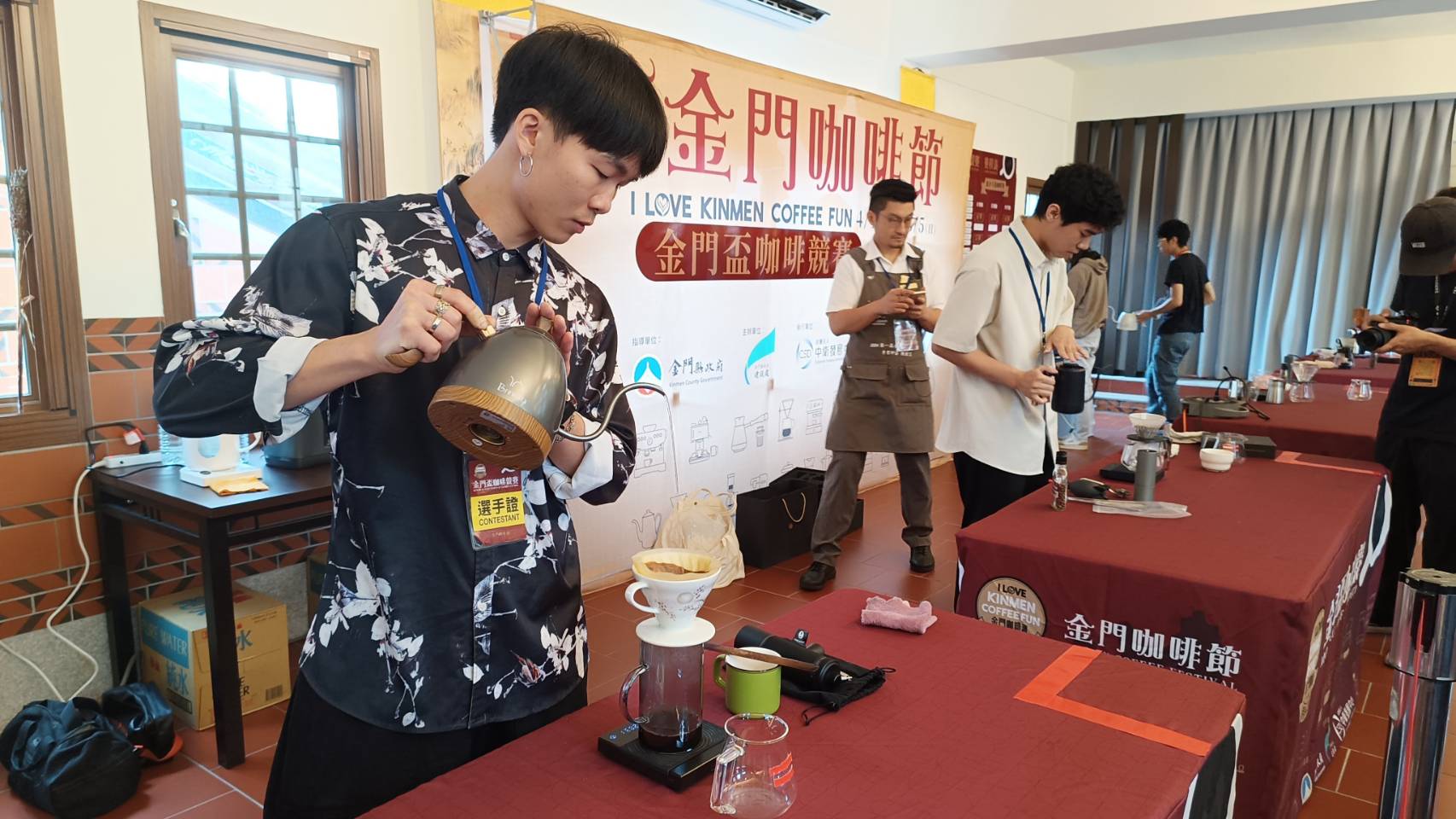 金門盃首屆咖啡競賽 冠軍得主金門大學陳宣榕