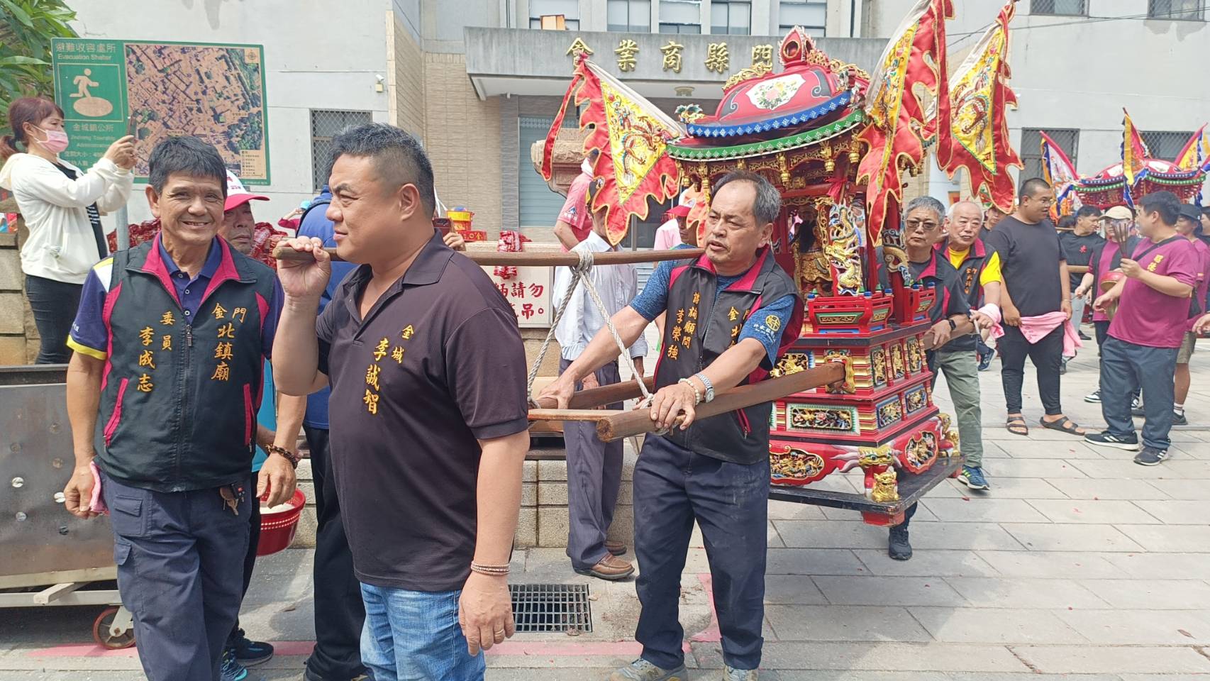 天上聖母及蘇府四王爺遶境 為迎城隍暖身