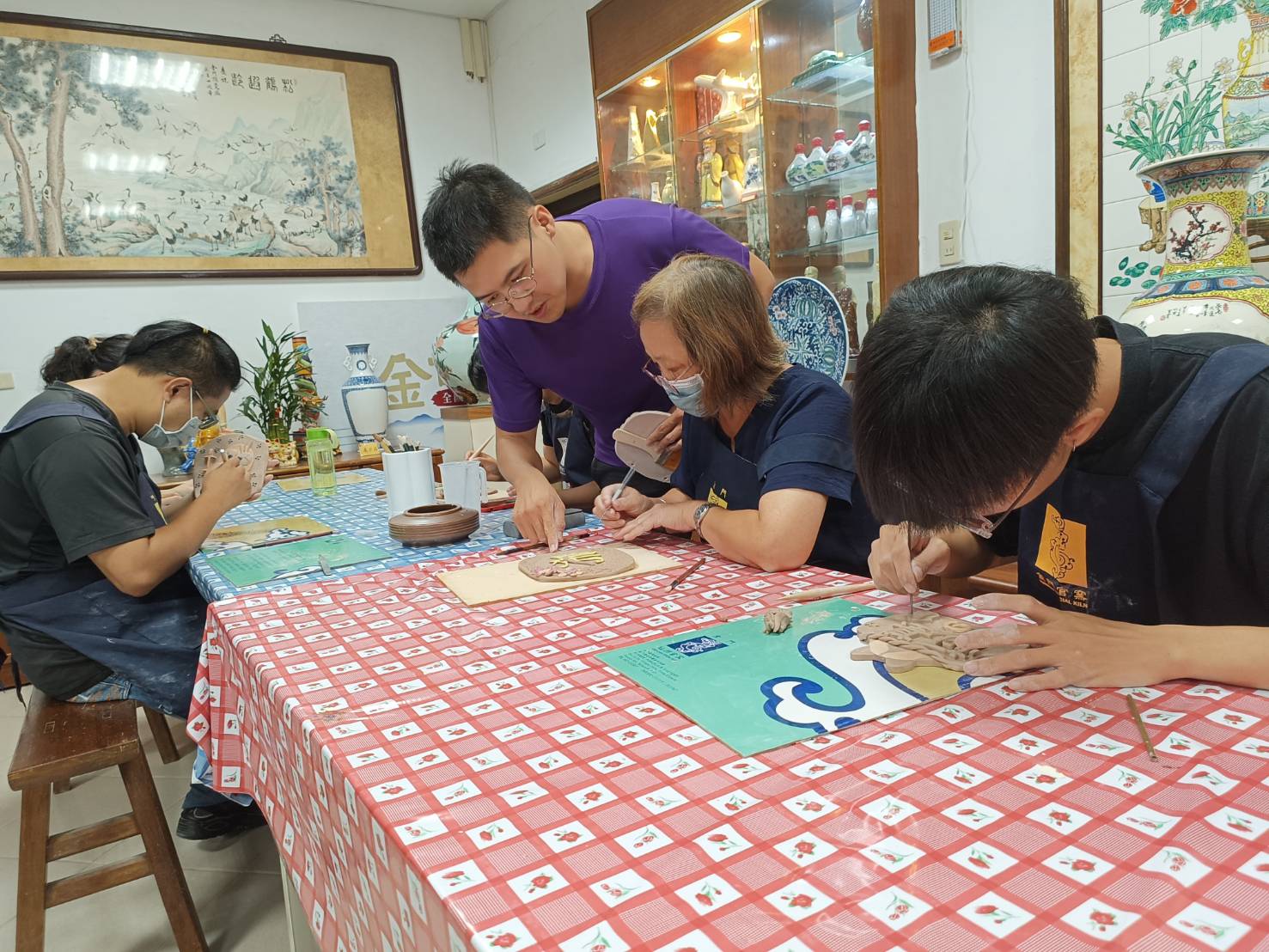 金門官窯陶瓷廠60周年    推工藝美學傳習工作坊  復刻壽桃上市