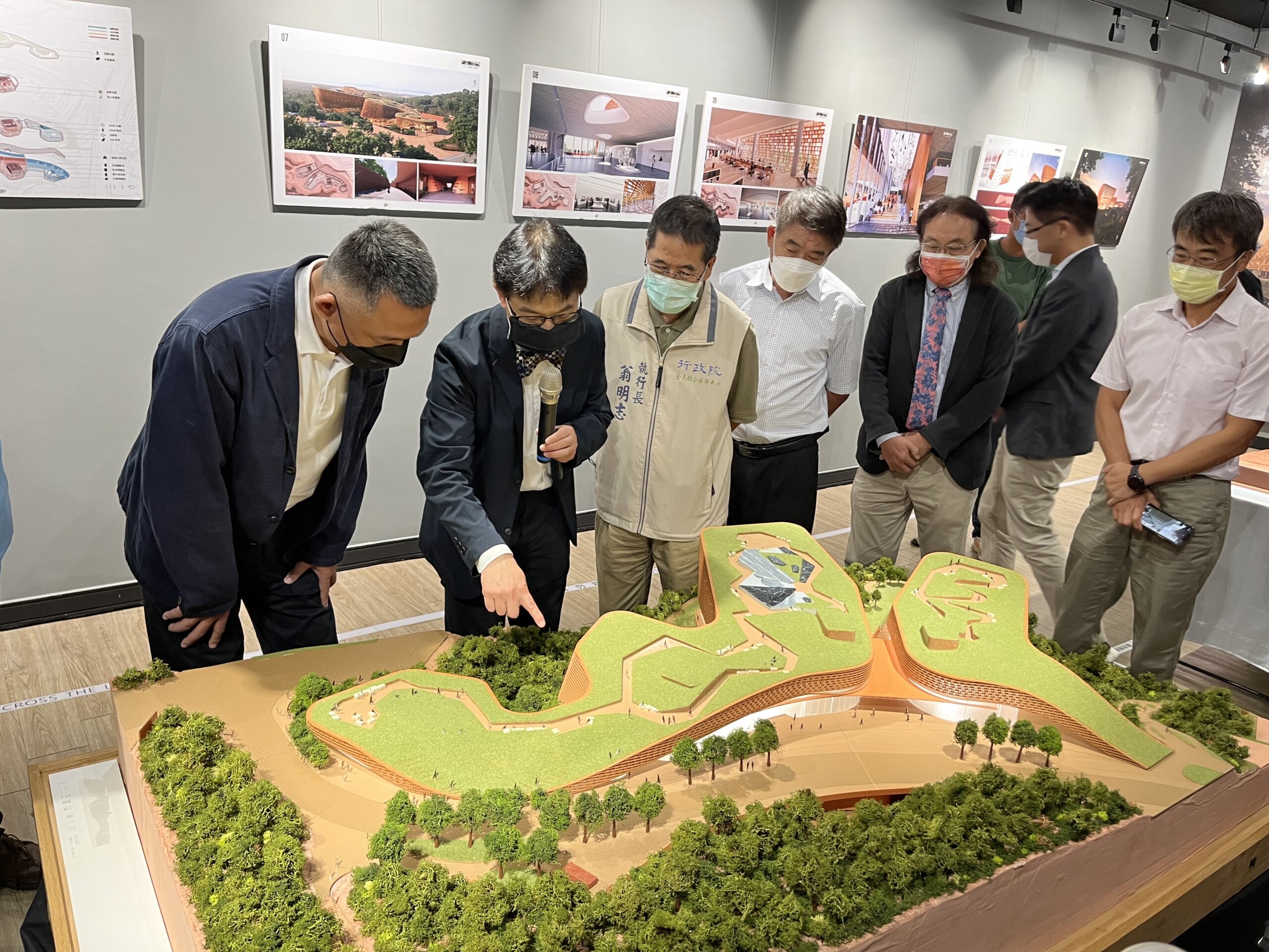 「金門圖美館競圖」案)辦理簽約典禮及入圍作品展覽 「金門圖美館競圖」案)辦理簽約典禮及入圍作品展覽