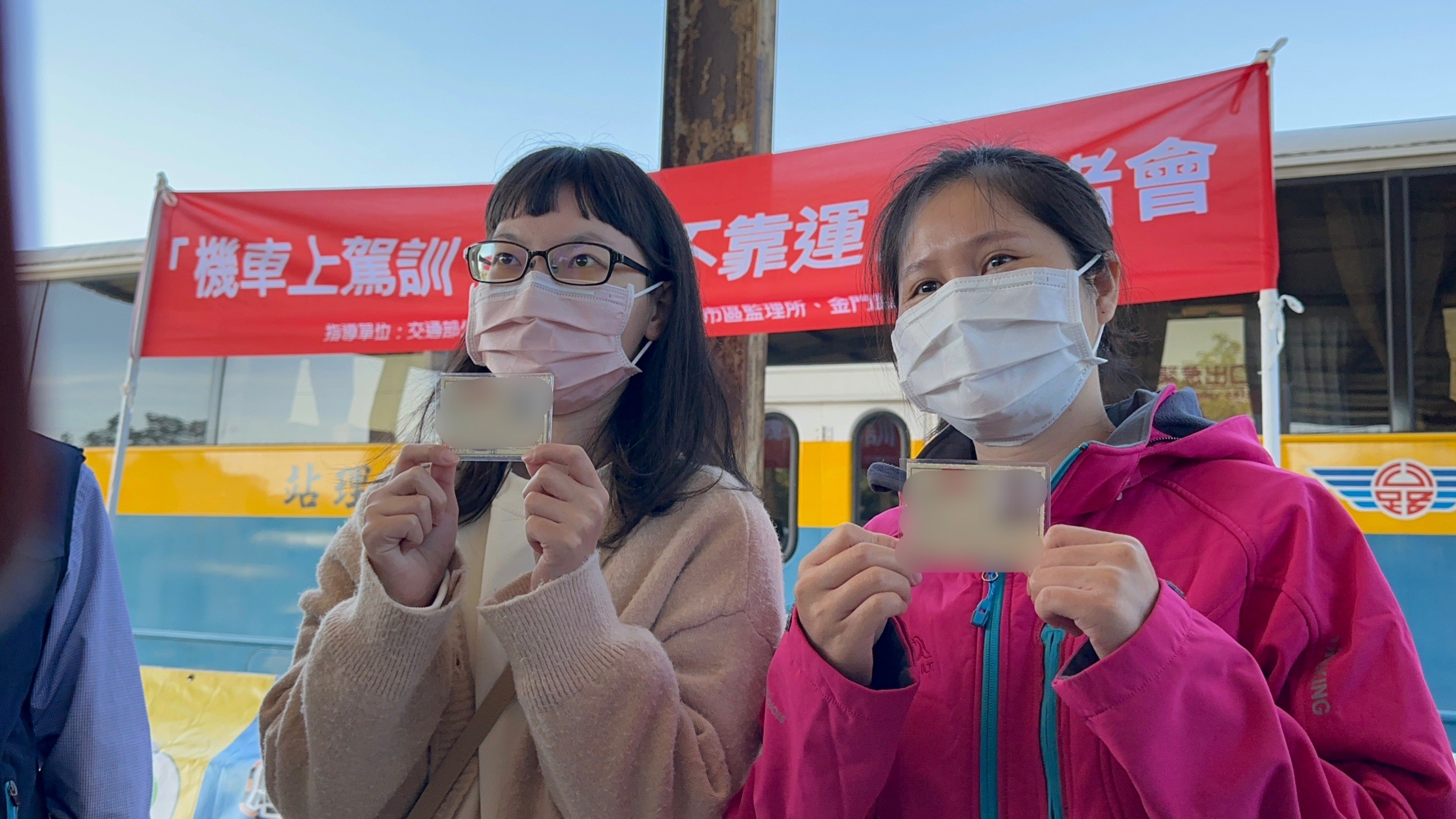 全國最後成立的機車駕訓班，金門監理站宣導「機車上駕訓，安全不靠運」